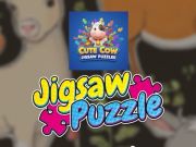 Hra Puzzle: Roztomilá kráva