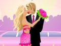 Hra Barbie a Ken líbání 