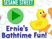 Hra 123 Sesame Street: Ernie's Bath -Time Fun