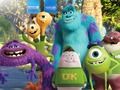 Hra Monsters Univerzita Tic-Tac-Throw 