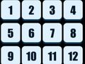 Hra Čísla: posuvné puzzle 