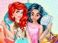Hra Výměna šatníku Jasmine a Ariel 