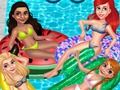 Hra Princess Pool Party plováky 