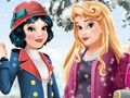 Hra Aurora a Snow White Winter Fashion 