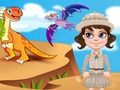 Hra Kopání kostí dinosaura 