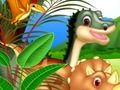 Hra Dino posuvné puzzle 