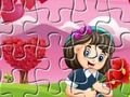Hra Puzzle na Valentýna 