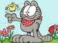 Hra Puzzle Garfield 