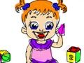 Hra Zpátky do školy: Baby Doll Coloring 