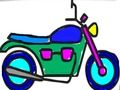 Hra Zpátky do školy: Motocyklové zbarvení 