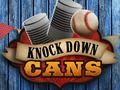 Hra Knock Down plechovky