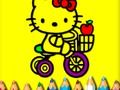 Hra Zpátky do školy: Sweet Kitty Coloring 