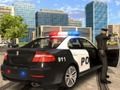 Hra Kreslený policejní auto 