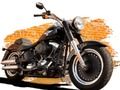 Hra Cartoon Motocykly Puzzle 