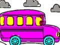 Hra Omalovánky školní autobus 