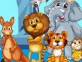 Hra Crazy Friends cestují světovou puzzle