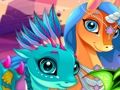 Hra Roztomilý jednorožec a draci puzzle 