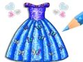 Hra Princezna Glitter zbarvení 