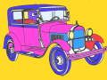 Hra Hot Rod zbarvení 