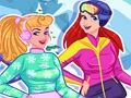 Hra Princezna zimní sporty 
