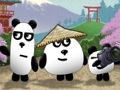 Hra 3 pandy v Japonsku HTML5 