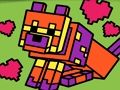 Hra Snadné děti zbarvení mineblox