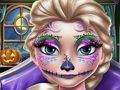 Hra Scary Halloween make -up Elsa Scary
