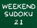 Hra Víkendové sudoku 21 