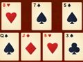 Hra Solitaire nahoře a dole 