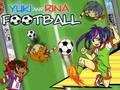 Hra Fotbal Yuki a Rina 