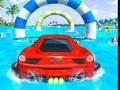 Hra Voda surfování vozu kousky automobilu závodí