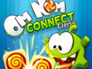 Hra Om nom Connect Classic
