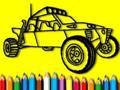 Hra Zpátky Do školy: Rally Car Omalovánky 
