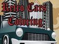 Hra Retro Cars Barvení 