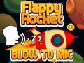 Hra Flappy Raketa S Foukáním 