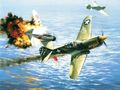Hra Letecké umění Air Combat Slide 
