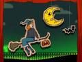Hra Halloween čarodějnice Fly 