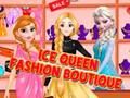 Hra Módní butik ledové královny 