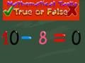 Hra Matematické úlohy Pravda nebo nepravda 