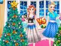 Hra Vánoční strom Ellie VS Annie 
