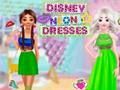 Hra Neonové šaty Disney 