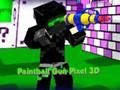 Hra Paintballová pistole Pixel 3D 