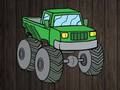 Hra Skládačka Monster Truck 