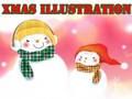 Hra Vánoční Ilustrace 