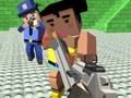 Hra GunGame střelecká válka: hranatý gangster 