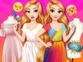 Hra Princezny Outfit Barvení 
