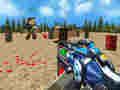 Hra Paintball zábavné střílení pro více hráčů 
