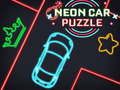 Hra Neonové auto puzzle 
