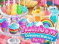 Hra Rainbow dezerty Pekařství Party 