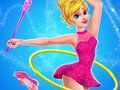 Hra Gymnastické SuperStar Girls Dress Up 
